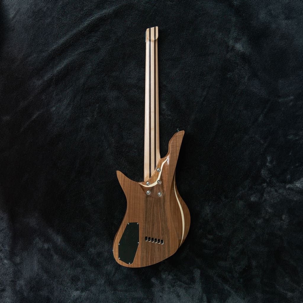 constance 6 string headless guitar nut back full