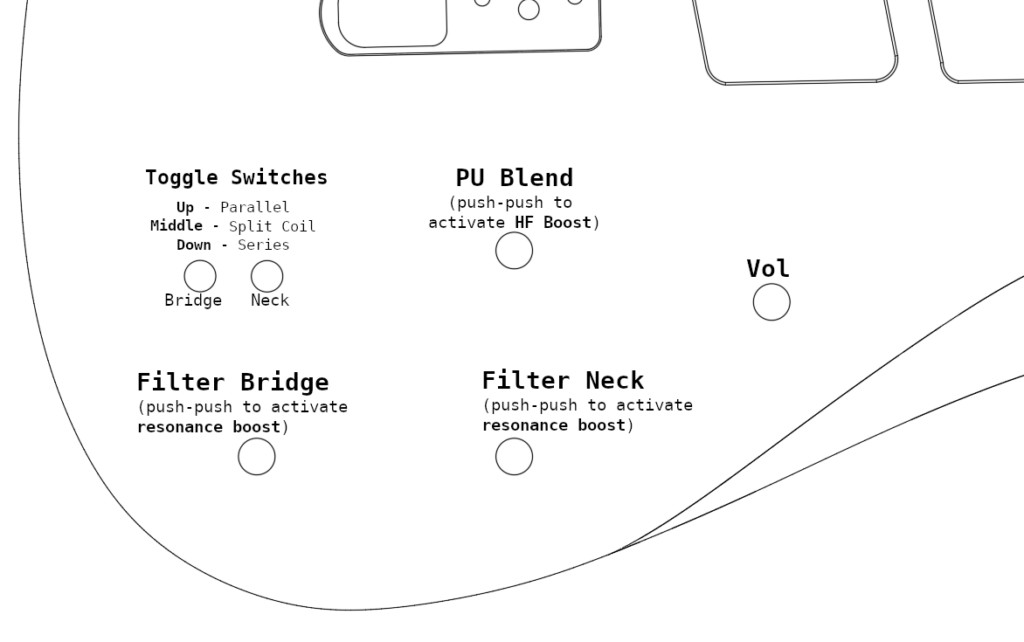 Bass Controls Control Layout Filterpreamp