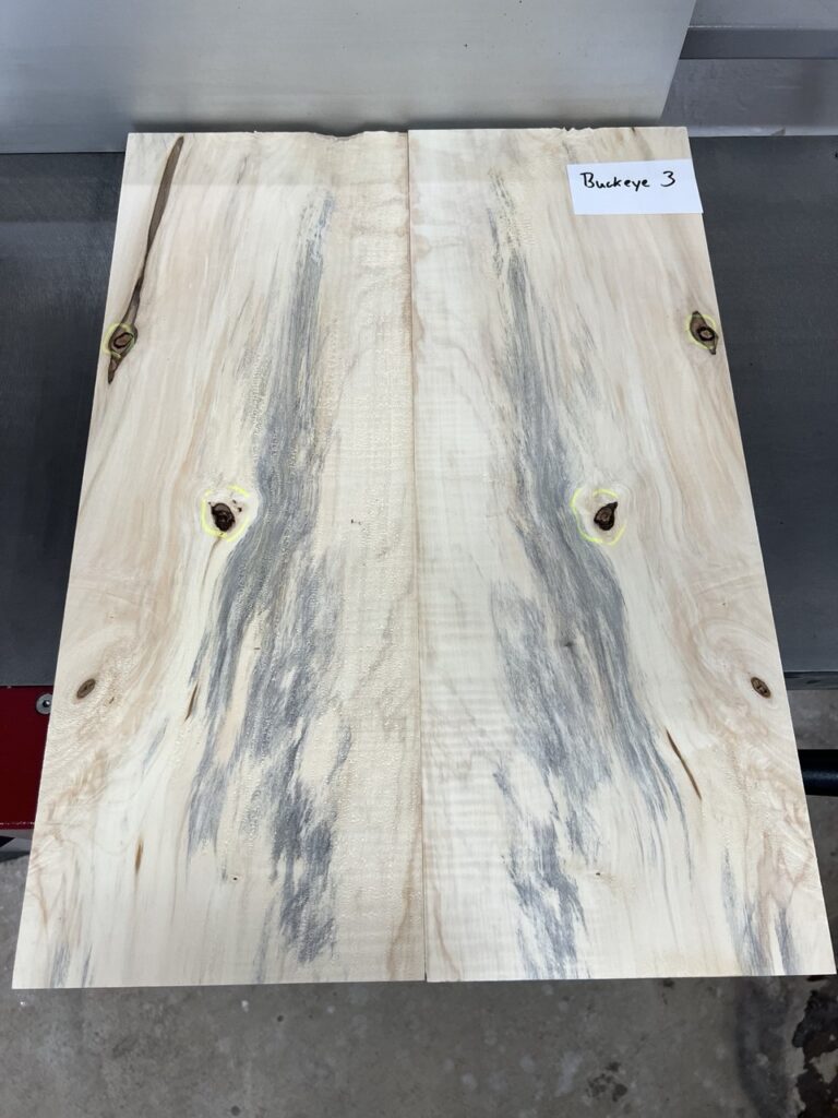 Flamed & Spalted Buckeye 3