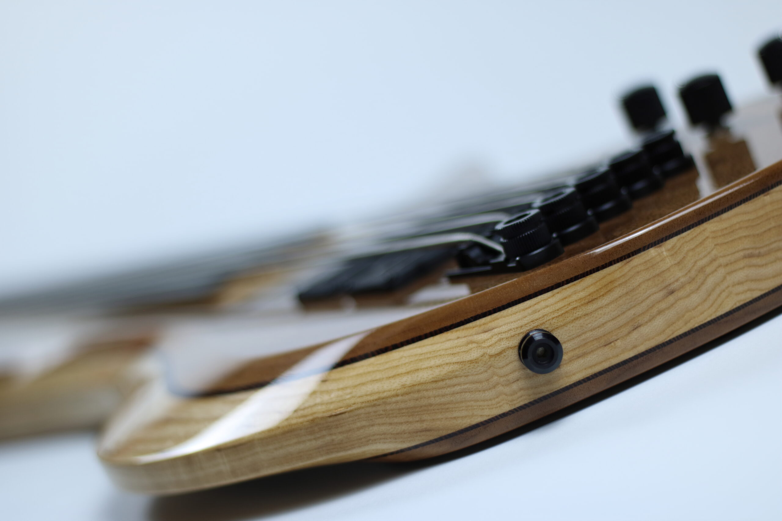 Constance B5 Fretless Body Closeup