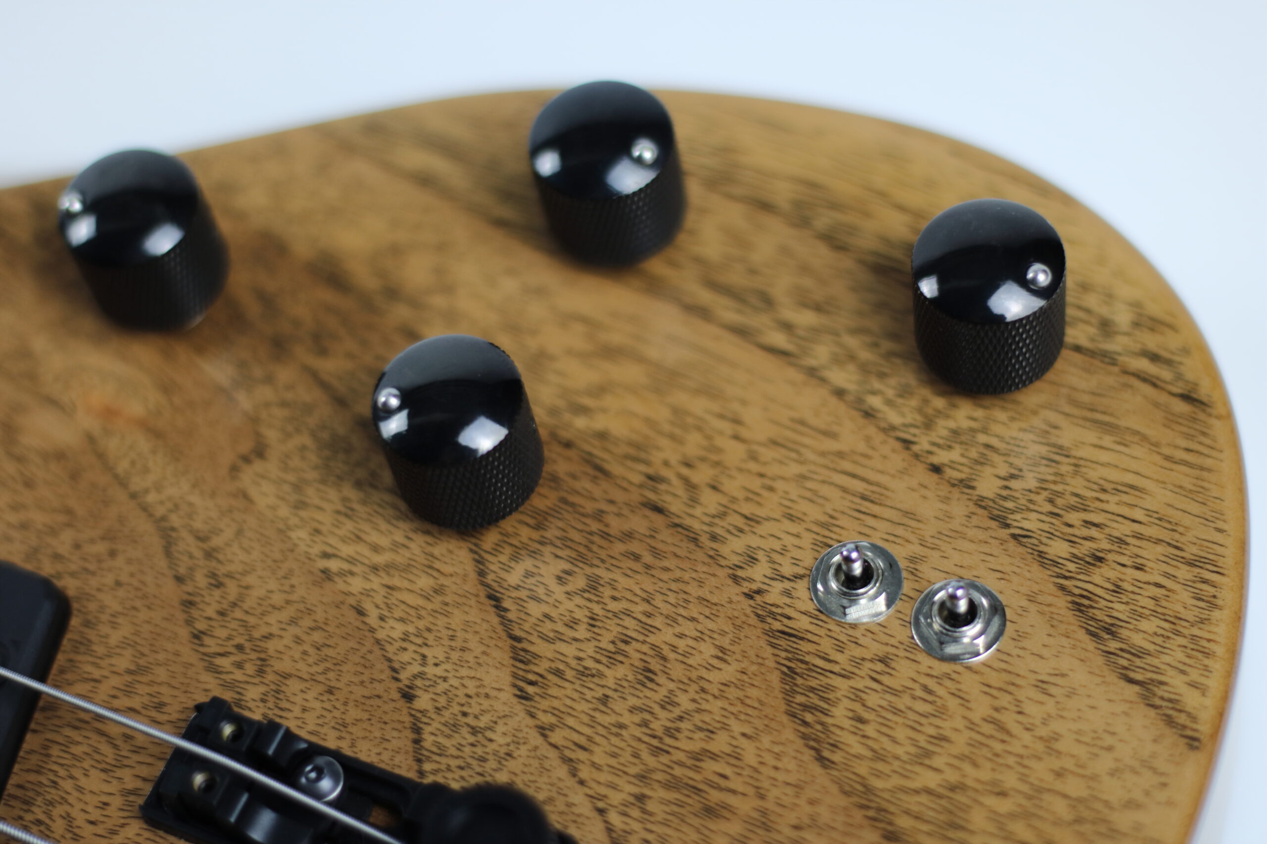 Constance B5 Fretless Body Closeup