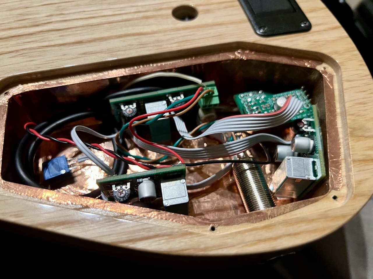 Electronics cavity of a Constance Bass
